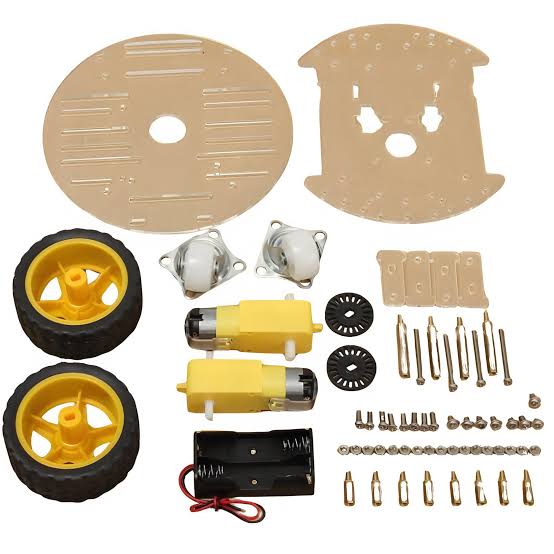 Circle Car Robot Kit – Omnidirectional Mecanum