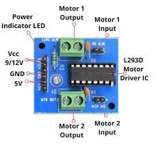 L293D Motor Driver Module