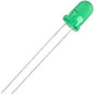 W/Green Led 5 Mm