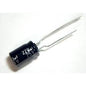 220µF capacitor (25V). Good for output filtering on regulators.