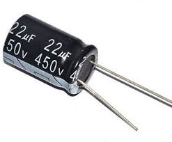 22µF capacitor (450V). For mains rectification.