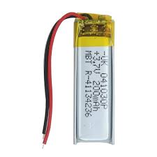 200mAh 3.7V Single Cell Rechargeable LiPo Battery