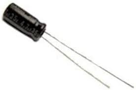 4.7µF capacitor (35V). Suitable for lower voltage smoothing.