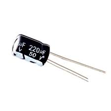 220µF capacitor (50V). For higher voltage rails.
