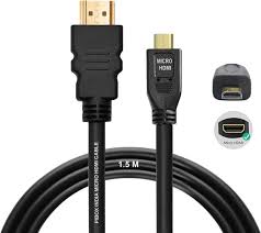 Raspberry Pi 4 Micro-HDMI to HDMI Cable