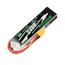 TATTU ACE 2400mAh 30C 14.8V 4S1P Li-Po Battery with XT60 for UAV Drones