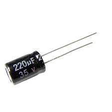 220µF capacitor (35V).