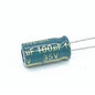 100µF capacitor (35V). Higher voltage rating.