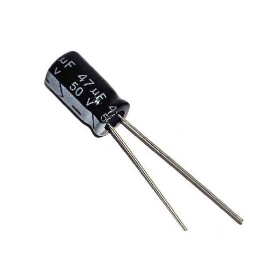 47µF 50V Electrolytic Capacitor