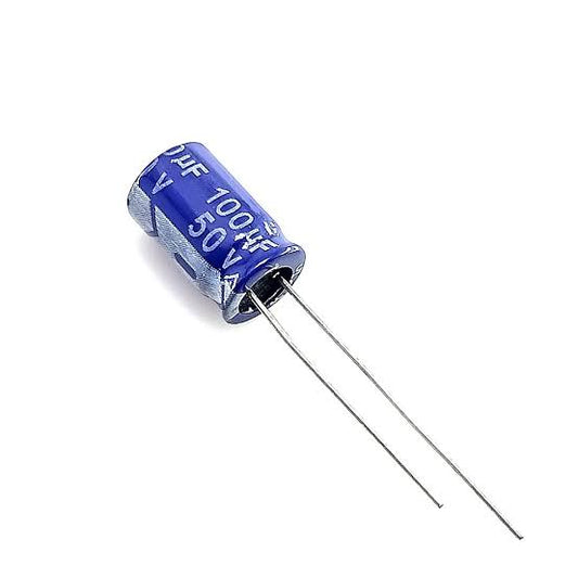 100µF 50V Electrolytic Capacitor