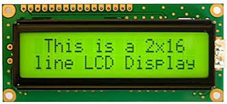 16×2 LCD Display – Alphanumeric Module