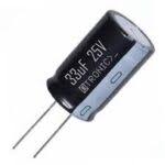 33µF 25V Electrolytic Capacitor