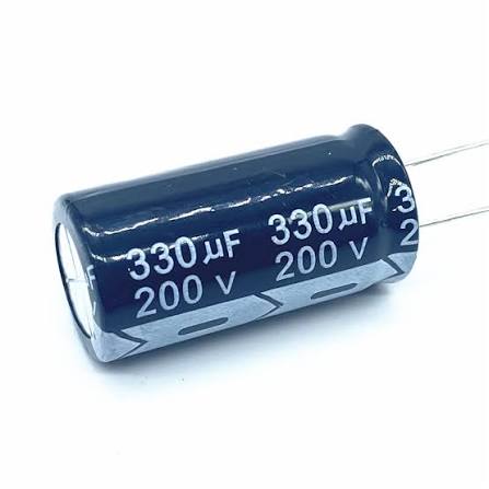 330µF 200V Electrolytic Capacitor
