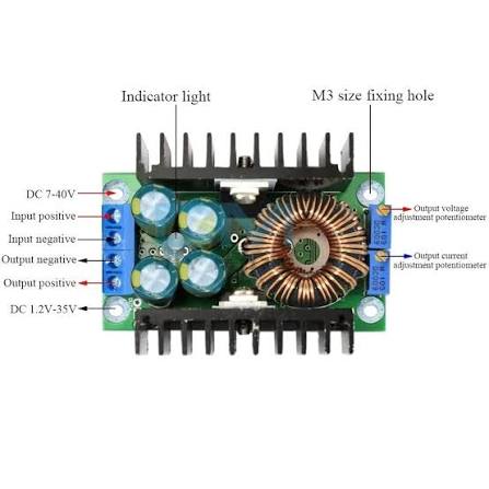 Xl4016 Dc Buck Module