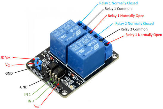 2 Ch Relay Module