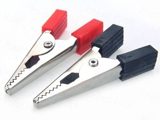 Big Crocodile Clips (Heavy Duty)