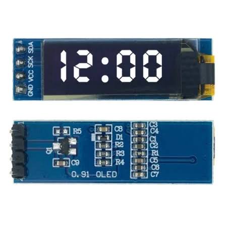0.91" OLED Display (128×32)