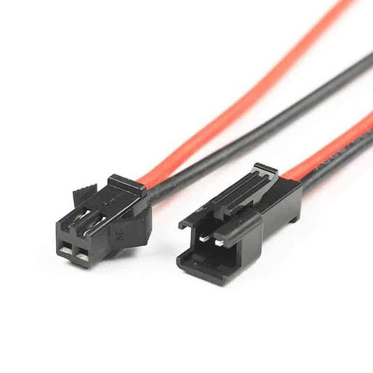 2‑Pin JST Connector – 2.54mm Pitch