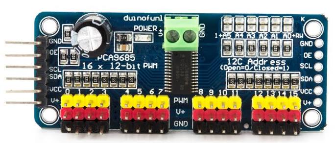 Pca9685 Servo Driver