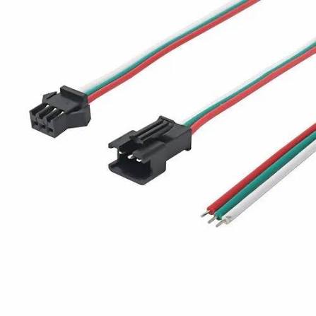3‑Pin JST Connector – 2.54mm Pitch