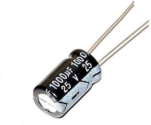 1000µF 25V Electrolytic Capacitor
