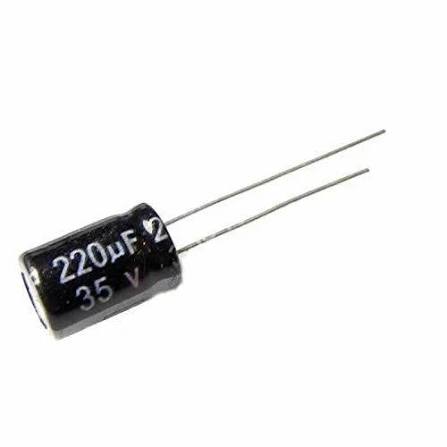 220µF 35V Electrolytic Capacitor