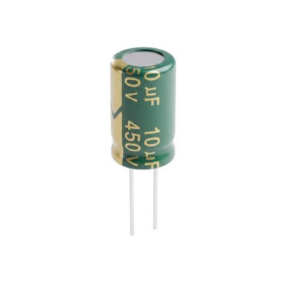 10µF 450V Electrolytic Capacitor