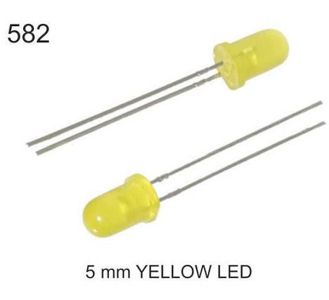 YELLOW LED 5MM