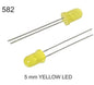 YELLOW LED 5MM