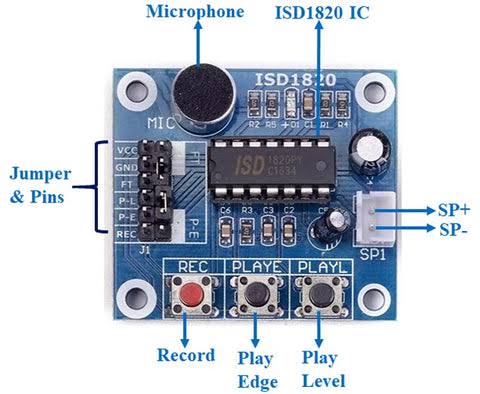 ISD1820 Voice Recorder Module