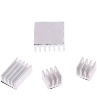 Raspberry Pi 4 Aluminum Heatsink Set