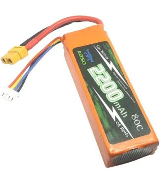 ABSD LiPo 2200mAh 3S 80C Battery