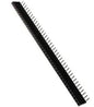 40x1 L‑Type Female Header – 2.54mm Pitch