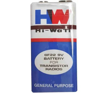 9V Alkaline Battery – Long-Lasting