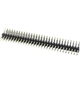 40x1 L‑Type Male Header – 2.54mm Pitch