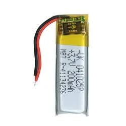 200mAh 3.7V Single‑Cell Li‑Po Battery