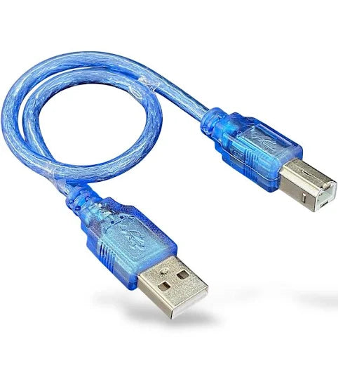 USB Cable for Arduino Uno (A‑to‑B)
