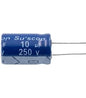 10µF 250V Electrolytic Capacitor